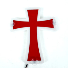 24V LED 3D Indoor Cross Sign