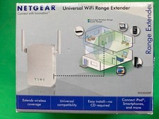 NETGEAR Universal WiFi Range Extender WN3000RP V1H2 - UK plug