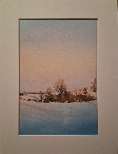 Handgemaltes aquarell - handgemaltes,
