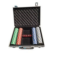 Pokerkoffer Set 300 Chips