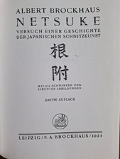 Albert Brockhaus, Netsuke