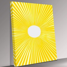 Gelber Sonnenschein Abstraktes