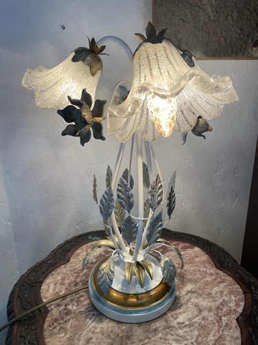 Stehlampe floraler optik - floraler,