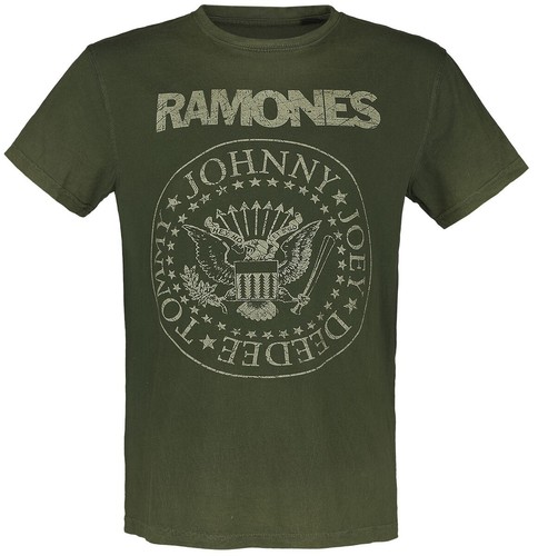 Ramones shirt herren crest - t-shirt,