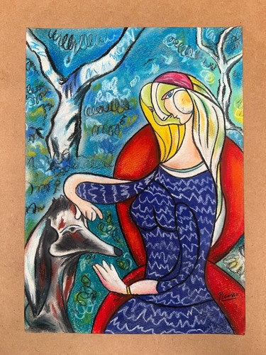 Pablo picasso zeichnung auf - picasso,