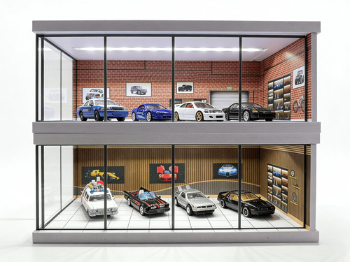 Diorama diecast auto - de,