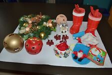 Weihnachtsdeko viele Teile Windlicht Türkranz Stiefel