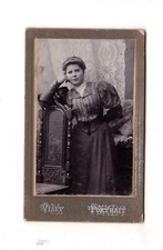 CDV Foto Feine Dame - 1900er