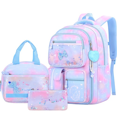 Set schulrucksack mädchen - schulrucksack,