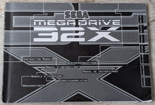 Anleitung 32X Sega  Konsole