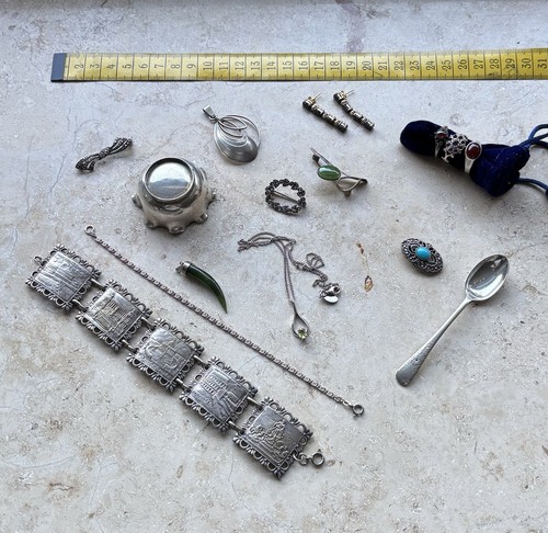 Großes schmuck konvolut alt - schmuck,
