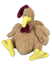 NICI Henne Huhn Hannicock 15 cm Stofftier Plüschtier Kuscheltier Frottee Braun