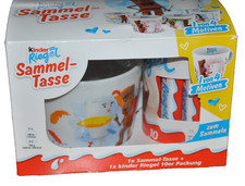 Ferrero Kinder-Riegel Sammeltassen mit neuer Kinder Riegel 10er Pack.  Motiv 1