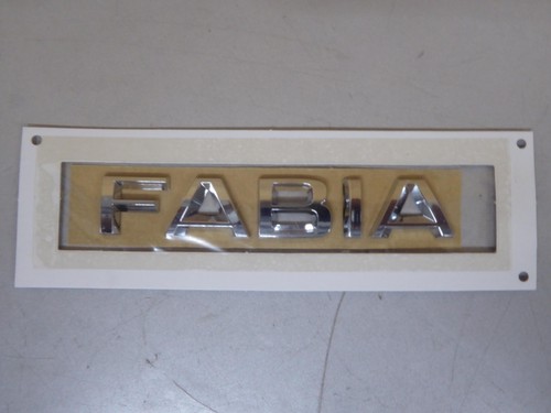 Org schriftzug fabia skoda - "fabia",