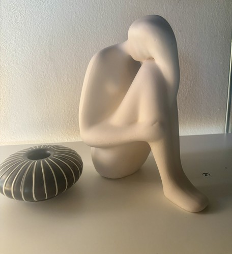Vintage abstrakte skulptur - vintage,