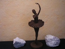 Ballerina Deko Figur in Rost