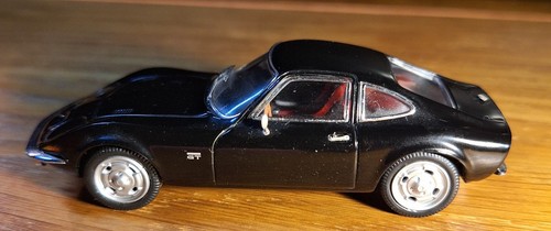 Schuco opel schwarz metall - opel,