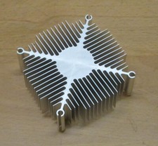 Alu - Kühlkörper / Kühler  - 92 x 92 x 35 mm, Heatsink /  POWER LED,  CPU