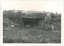 Orig. Foto zerstörte Bunker
