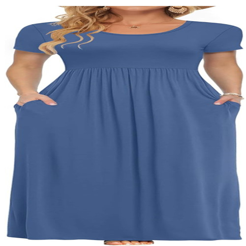 Sommerkleid damen kurzarm - sommerkleid, lang