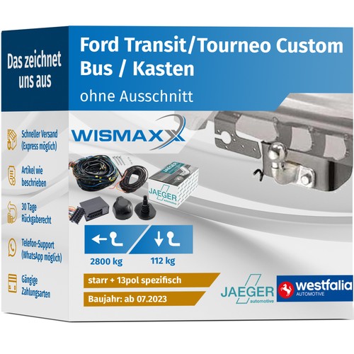 Anhängerkupplung für transit - für,