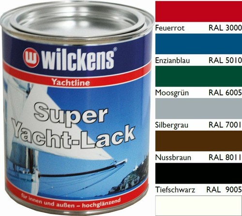 Wilckens super yachtlack 750ml - super,