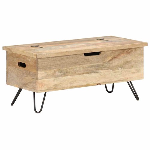 Mangoholz massiv truhe - massiv,