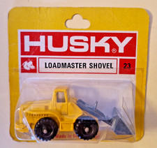 Husky Models No. 23 Loadmaster Shovel, Radlader Modellauto auf Karte, Neu in OVP