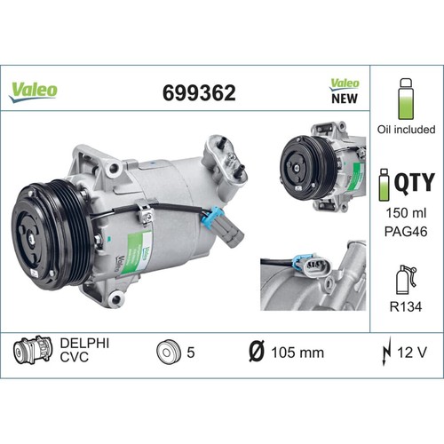 Kompressor klimaanlage valeo - klimaanlage,