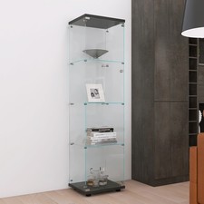 Kommode Glasvitrine Hartglas