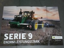 JOHN DEERE SERIE 9 Knicklenker Traktoren Poster ( JD 259 )