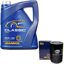 Motoröl Set 10W-40 5 Liter +