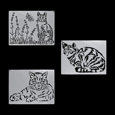 11 Stück Malschablonen