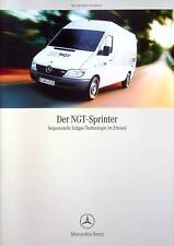 255417) Mercedes Sprinter - NGT - Prospekt 05/2001
