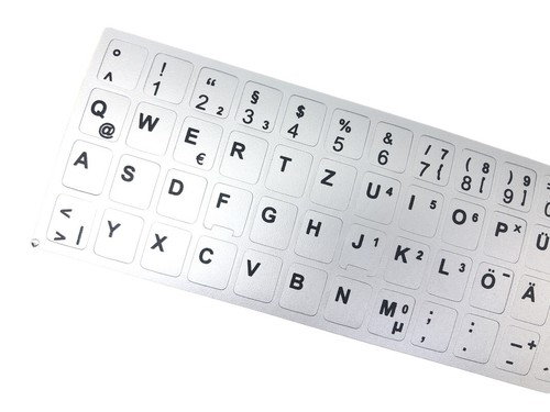 Deutsche tastaturaufkleber - deutsche,