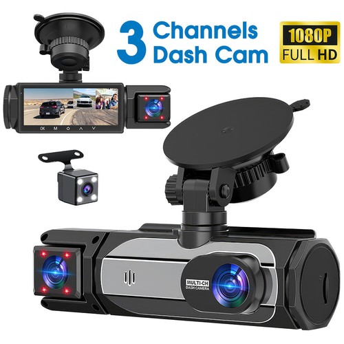 Kanal dashcam für auto - 3-kanal,