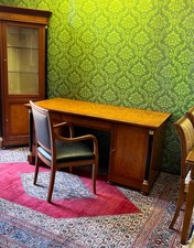 Biedermeier Schreibtisch Sekretär Barock Kirschbaum Louis XV Empire Stilmöbel