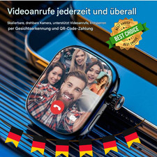 XH018 Smartwatch mit 2,04 Zoll AMOLED Display, Unterstützung für 2G/3G/4G/5G SIM