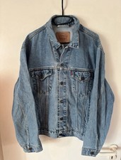 Helle Vintage Levi’s Jeansjacke 70503 in XL