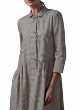 Toast Gingham Kleid mit