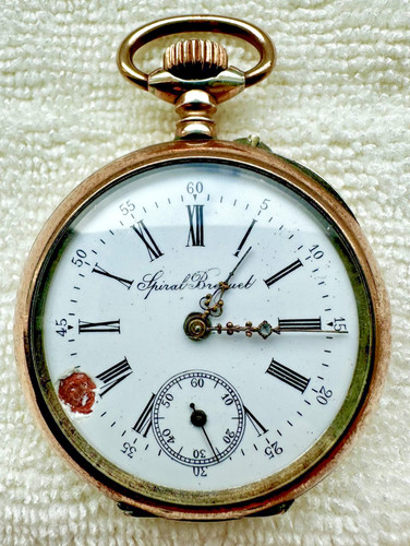 Antike schweizer taschenuhr - antike,