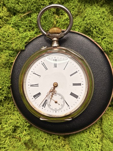 Antike silber taschenuhr 800 - antike, silber-taschenuhr
