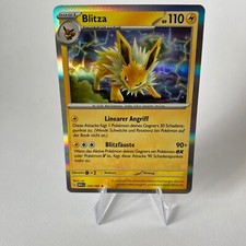 Pokemon Karte Blitza 135/165 Holo Pokemon 151 TCG Sammelkarten Spiel Trading