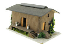 Creglinger 264 - Kleiner Güterschuppen H0 Holz Haus für Eisenbahn August Flor