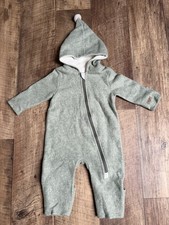 Baumwollfleece Overall