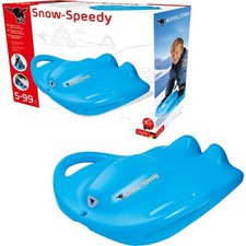BIG Schnee-Bob Snow Speedy hellblau – Outdoor Winterspielzeug