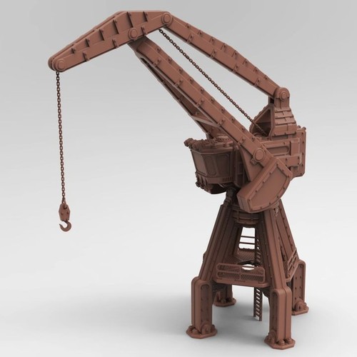 überladekran gelände 28mm - Überladekran,