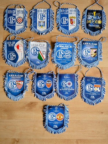 Schalke wimpel banner - wimpel,