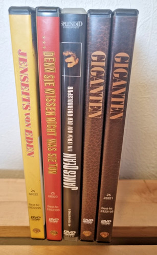 James dean dvd collection - james,
