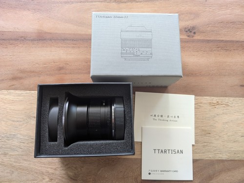 Ttartisan 10mm weitwinkel - f2,